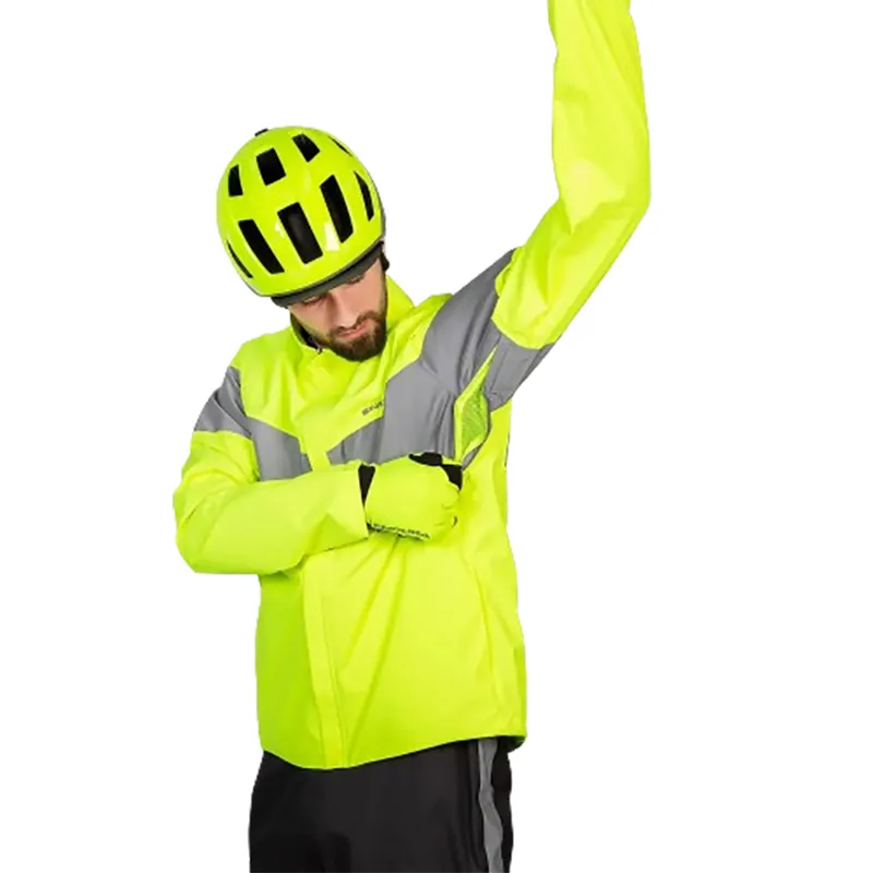 Endura Urban Luminite EN1150 Waterproof Jacket Hi-Viz Yellow-4